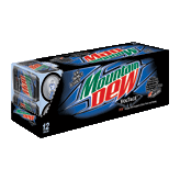 Mountain Dew Voltage dew charged with raspberry citrus flavor and ginseng, 12 12-fl. oz. cans Left Picture